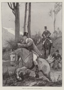 Là où vous ne pouvez pas passer au-dessus, vous devez passer à travers - Richard Caton Woodville junior